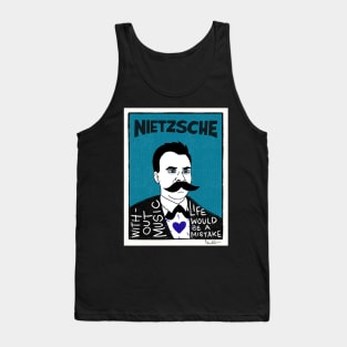 Friedrich Nietzsche Tank Top